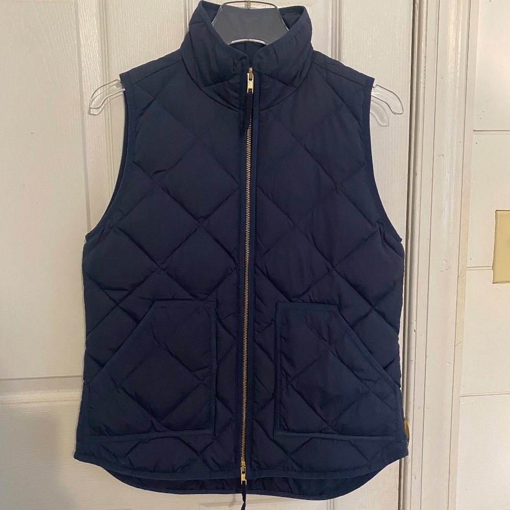 J. Crew Women's XS Navy Vest